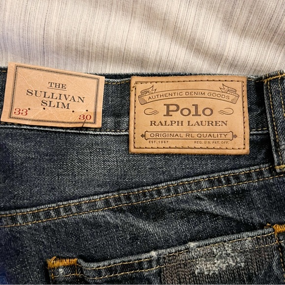 Polo Ralph Lauren Sullivan Slim Distressed Jeans - Picture 15 of 16
